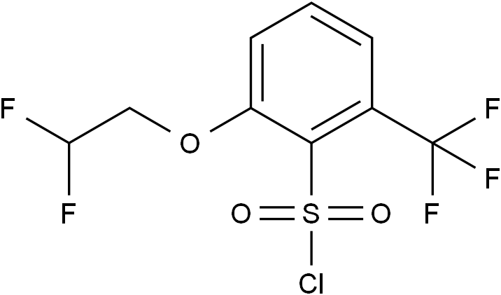 五氟磺酰氯：2-(2,2-二氟乙氧基)-6-(三氟甲基)苯磺酰氯